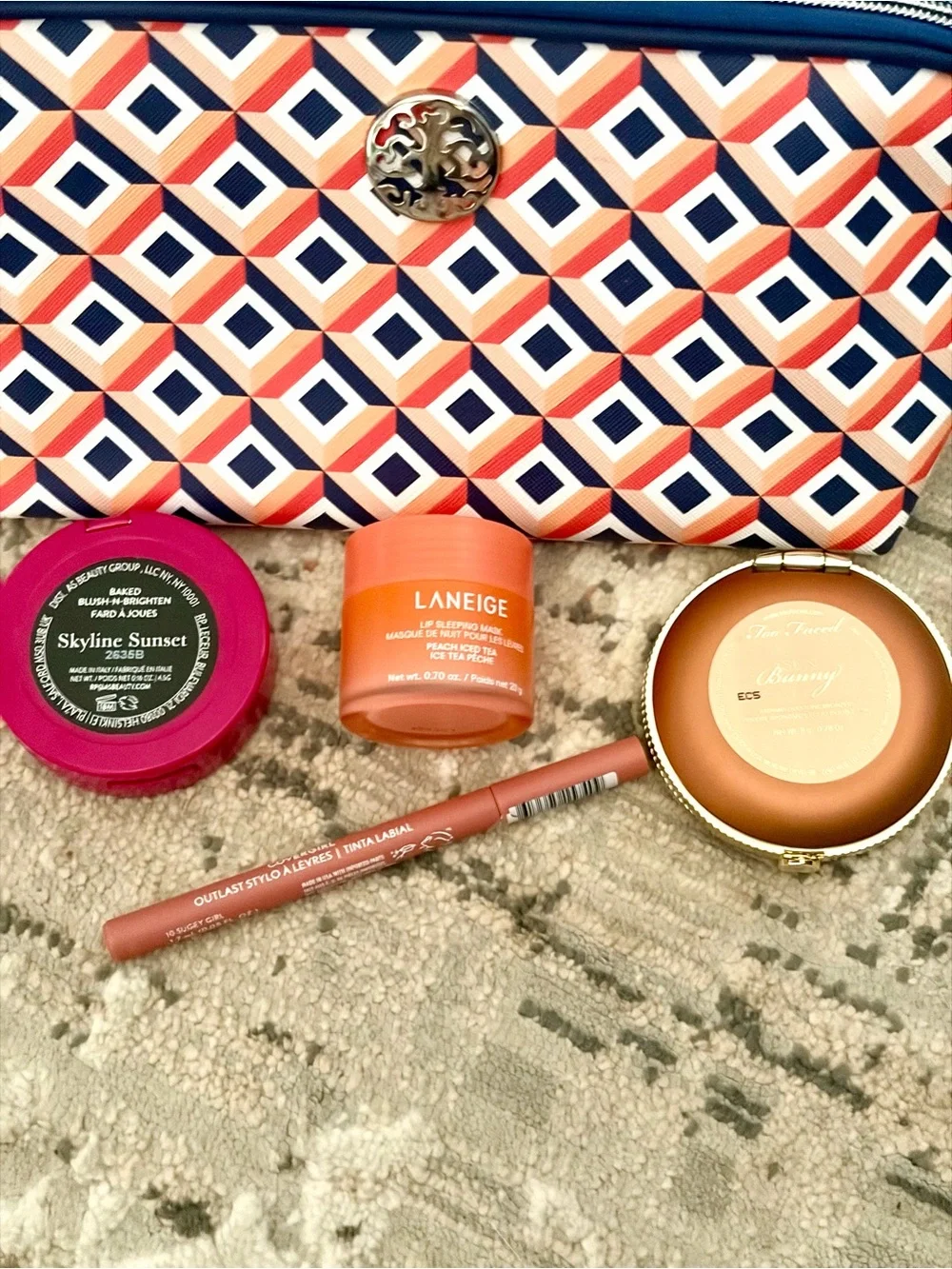 Maybelline Pink & Rose Gold Makeup Bronzer & Contour Kit